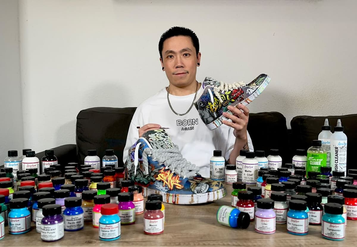 Steven – Custom Sneaker Künstler